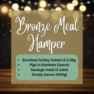 Bronze Meat Hamper