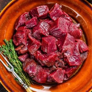 Diced Venison