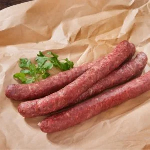 Venison & Cracked Black Pepper Sausage