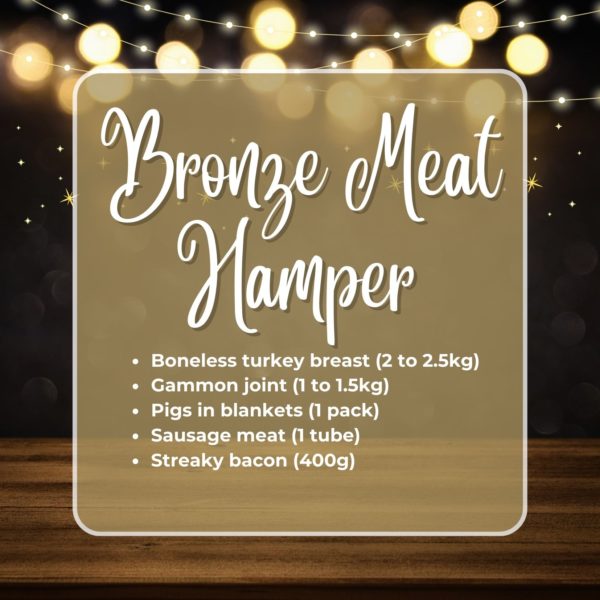 Bronze Meat Hamper