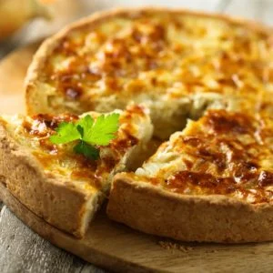 Cheese & Onion Quiche